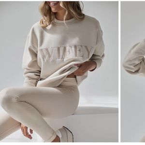 Six stories ‘Wifey’ sweatshirt